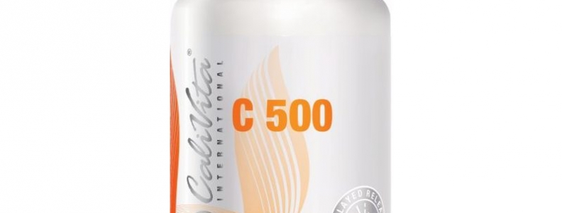 Witamina C 500 Calivita, naturalna, lewoskrętna, odporność organizmu